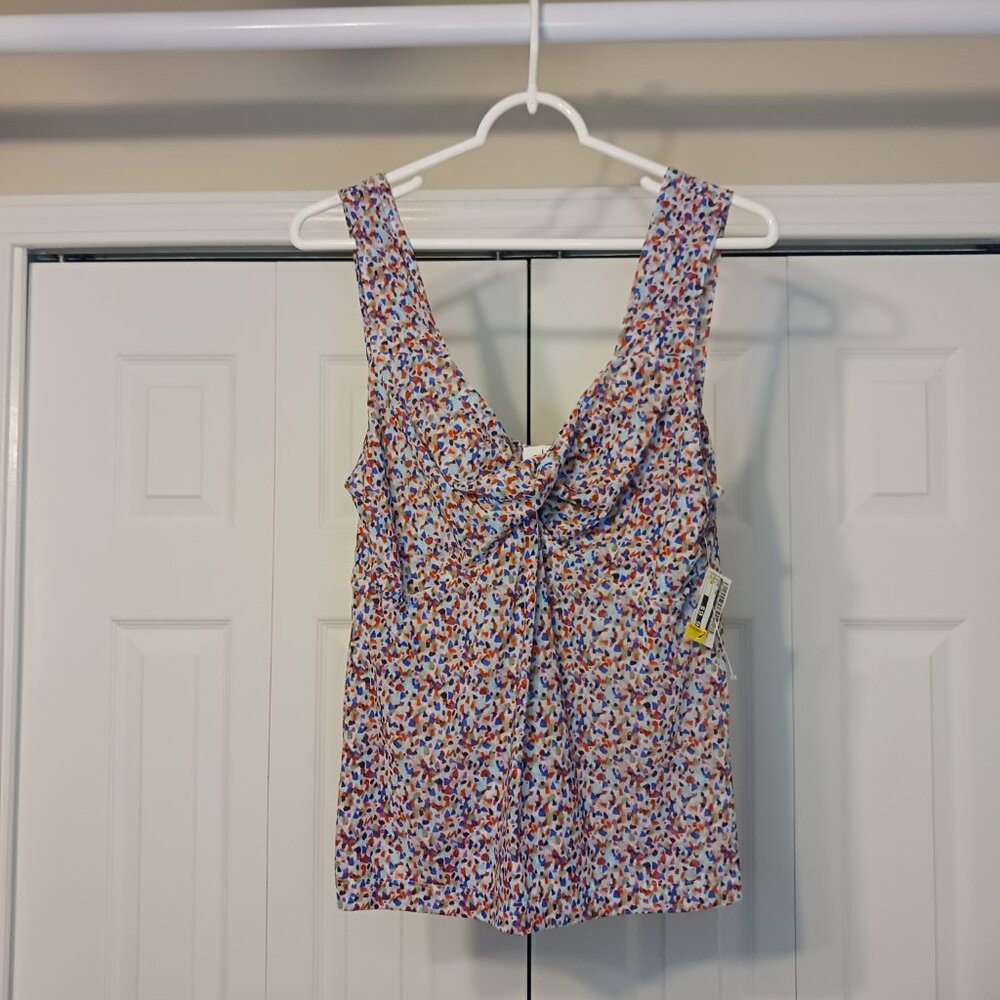 #34 3/$18 - Cabi Pink/Red Tank Top Size S